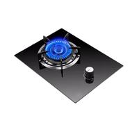 Cuisinière À Gaz, Cuisinière De Comptoir De Cuisine 3,2/4,0 KW, Cuisinière À Gaz, Dessus De Cuisinière En Verre Trempé Noir, Avec Protection Contre Les Flammes, Cuisinière Convertible GN/GPL ( Color :