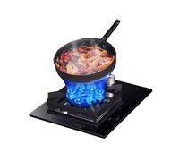 Cuisinière À Gaz, Cuisinière De Comptoir De Cuisine 5,2 KW, Régulateurs D'intérieur De Restauration, Minuterie Indépendante Des Deux Côtés, Avec Protection Contre Les Flammes(NG)