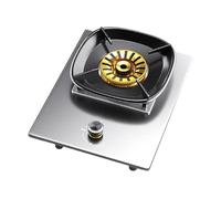 Cuisinière À Gaz, Cuisinière En Acier Inoxydable De 5,2 KW, Table Un Brûleur Encastrable, For Restaurants Familiaux Et Stands Restauration(LPG)