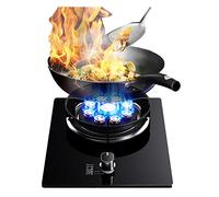 Cuisinière À Gaz De 32 Cm, Support De Pot En Fonte À Haute Flamme De 7,0 KW-9 Cavités, Protection Anti-extinction À Économie D'énergie For Cuisinière À Gaz Portable Avec Tuyau (Size : NG)