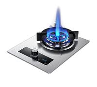 Cuisinière À Gaz De 33 Cm, Flamme Élevée À Cavité De 5,2 KW-9, Fonction De Minuterie, Cuisinière À Gaz Portable Avec Tuyau For Économiser De L'énergie Et Protéger Contre Les Extinctions (Size : NG)