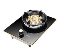 Cuisinière À Gaz De 33 Cm, Flamme Élevée À Cavité De 5,2 KW-9, Fonction De Minuterie, Cuisinière À Gaz Portable Avec Tuyau For Économiser De L'énergie Et Protéger Contre Les Extinctions (Size : NG)