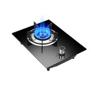 Cuisinière À Gaz De 42 Cm Avec 1 Brûleur, Comptoir À Anneau De Feu De 4,2 KW, Avec Protection Contre Les Pannes De Flamme Par Thermocouple, Convertible NG/GPL For La Maison(LPG)