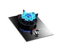 Cuisinière À Gaz De 43 Cm 1 Brûleur, Cuisinière À Gaz Portable De 5,2 KW À 9 Cavités, Avec Minuterie De 99 Minutes Et Alerte Anti-brûlure, Brûleur Amovible Facile À Nettoyer(LPG)