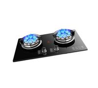 Cuisinière À Gaz De Bureau À Double Usage, Cuisinière À Gaz À Double Brûleur En Acier Inoxydable,Avec Protection Thermocouple,For Faire Bouillir Des Fruits De Mer Et Brasser(NG)