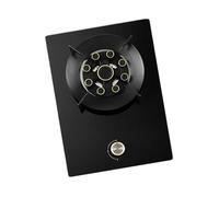 Cuisinière À Gaz, De Bureau/encastrable Double Usage, Neuf Cavités 5,2 KW, For Restaurants Familiaux Et Stands Restauration(LPG)