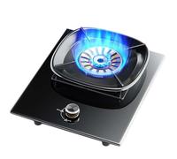 Cuisinière À Gaz D'intérieur 5,2 KW - 1 Brûleur Encastrable, Cuisinière À Gaz Autonome De Comptoir, Avec Protection Anti-extinction, Pour La Restauration À Domicile(NG)