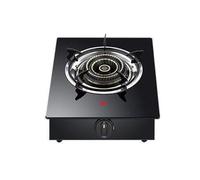Cuisinière à gaz domestique avec table de cuisson Anti-débordement et indicateur de température, adaptée à la maison, au Camping, au bureau et en camping-car(LPG)