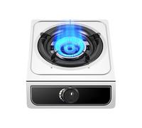 Cuisinière à gaz domestique, cuisinière à feu vif en acier inoxydable à entrée d'air complète, cuisinière multi-vitesses for sautés, ragoûts, cuisson à la vapeur et soupes 5,2 kW(LPG)