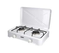 Edm Gas Camping Kitchen 2 Stoves Blanc