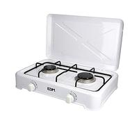 Edm Gas Camping Kitchen 2 Stoves Blanc