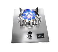 Cuisinière À Gaz En Acier Inoxydable 7,2 KW Plaque De Cuisson Encastrable Simple, Avec Minuterie, Flamme Réglable, Idéale Pour Le Camping, Les Camping-cars(LPG)