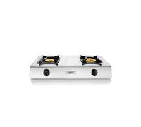 Haeger Cuisinière à gaz Safine Plus – Acier inoxydable – 2 brûleurs