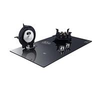 Cuisinière à gaz encastrée domestique avec 2 brûleurs, plaque de cuisson à gaz en verre trempé pour une cuisson efficace et sûre dans la cuisine