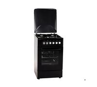 Cuisinière à gaz et électrique MPM mpm-56-kgm-12b Noir