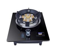 Cuisinière À Gaz Extérieure, Gaziniere Gaz Portative 1 Brûleur, Cuisinière À Gaz En Verre Trempé, Cuisinière À Gaz Réglable De Contrôle De Flamme, Cuisinière À Gaz Avec Minuterie(NG)