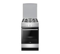Cuisiniere a gaz - FAGOR-FACG202S - 4 foyers - 74 L - 50 x 60 cm - Silver