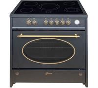 Cuisinière à gaz - GURARI - 912 Bl r - Rétro - 90 cm - 8 fonctions - Air chaud