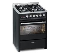 Cuisinière à gaz - Gurari - GCH E 610 BL - 60 cm - 4 Kw WOK - Four électrique 60 L