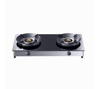 Cuisinière à gaz haute puissance à noyau de cuivre de 4,9 kW, double brûleur, avec protection contre les pannes de flamme, verrouillage de sécurité(NG)