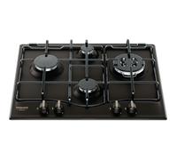 Cuisinière à gaz Hotpoint PCN 640 T (AN) R -HA - 4 brûleurs - anthracite