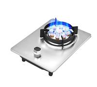 Cuisinière À Gaz Intégrée De 33 Cm, Poêle À Feu Féroce À Neuf Cavités De 5,2 KW, Conversion Gaz/GPL, for La Cuisine À Domicile. (Color : A, Size : NG)