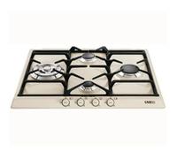 Cuisinière à gaz intégrée Smeg SR764PO - Crème - 4 brûleurs - 8200 W