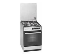 Cuisinière à Gaz Meireles E541X 55 cm Acier inoxydable (3 Feux à gaz)