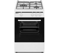Cuisinière à Gaz G130W 50 cm Blanc