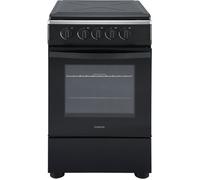 Cuisinière à gaz - OCEANIC - OCEACG5055GB - 4 feux - 7700 W - Noir