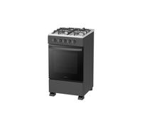Cuisinière à gaz OCEANIC OCEACG5055GB 4 feux 7700W Four 59 L Noir