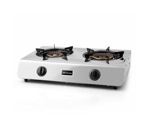 Cuisinière à Gaz Orbegozo FO 2710 - Efficace et Sécuritaire - 2 Brûleurs Triple Couronne - Allum