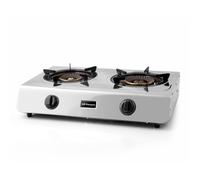 Cuisinière à gaz - Orbegozo - FO2710 - Acier inoxydable - Butane/Propane - 2 brûleurs triples