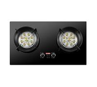Cuisinière À Gaz, Plan De Travail En Verre Trempé 5KW 2 Brûleurs, Dessus De Table Et Intégré Deux Installations Cuisine Cuisinière À Gaz (Size : LPG)