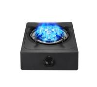 Cuisinière À Gaz, Plaque De Cuisson À Gaz De Bureau Portable 5,2 KW NG/5 KW GPL Feu Féroce À 9 Cavités, Capacité De Charge 40 Kg, Table De Cuisson Au Gaz Propane Avec Protection Contre Les Flammes(NG)