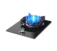 Cuisinière À Gaz Portable 1 Brûleur, Cuisinière De Comptoir De Cuisine 5,2 KW, Régulateurs D'intérieur De Restauration, Avec Protection Contre Les Flammes, For À Domicile(LPG)