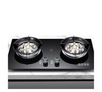 Cuisinière à gaz portable à double brûleur for l'extérieur, cuisinière au propane, 5,2 kW, adaptée à la cuisine à domicile, au camping, au jardin, à la restauration, dispositif de protection contre le