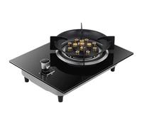 Cuisinière À Gaz Portable - Cuisinière D'extérieur, Table De Cuisson De Camping À Installation Encastrée Et De Bureau, Cuisinière À Gaz En Verre Trempé, Brûleur À 13 Cavités, 9,0 KW(LPG)