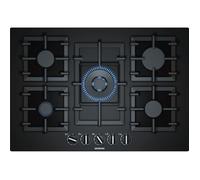 Cuisinière à gaz Siemens EP7A6QB90 - En fonte - Noir - 1000 W - Rectangulaire
