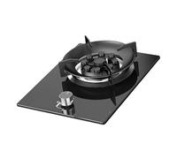 Cuisinière À Gaz Simple, Couvercle En Verre Trempé Et Acier Inoxydable, Cuisinière De Bureau Incrustée À Double Usage, Peu Encombrante, GN/GPL, 5,2 KW,(LPG)