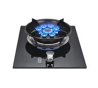 Cuisinière À Gaz, Support De Casserole En Fonte À Haute Flamme De Cavité 7.0KW-9, Cuisinière Autoportante, Cuisinière À Gaz Portable Avec Tuyau De Protection Contre Les Extinctions À Économie D'énergi