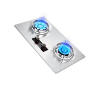 Cuisinière À Gaz,synchronisation Bilatérale,plaque De Cuisson À Gaz 2 Feux,puissance Nominale De 7,0 KW,efficacité Thermique De 63% For Caravanes Étudiantes(LPG)