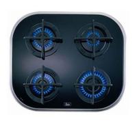 Cuisinière à gaz - TEKA - CG.1 4G AI AL - 4 brûleurs - Verre - Noir
