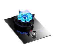 Cuisinière À Gaz, Tête À Injection Directe À 9 Cavités Avec Minuterie, Cuisinière GN/GPL À Panneau En Verre De 5,2 KW, For Restaurant Et Hôtel(NG)