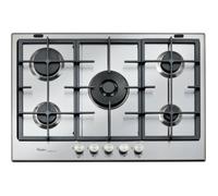Whirlpool GMR 7522/IXL Acier inoxydable Intégré 73 cm Gaz 5 zone(s)