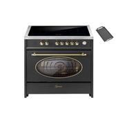 Cuisinière à induction - - E 913 RU BL - 90 cm - 121L - 5 zones avec booster