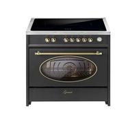 Cuisinière à induction - - E 913 RU BL - 90 cm - 121L - Multifonction