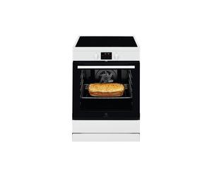 Cuisinière à induction Electrolux LKI64890CW 60x60 cm four SurroundCook 73 L 4 foyers Pyrolyse Blanc