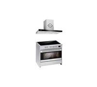 Cuisinière à induction GCH E 913, Range Coocker 121L+hotte aspirante 90 cm