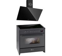 Cuisinière à induction - GURARI - E 913 BL - 90 cm - 121L - 5 zones Flex